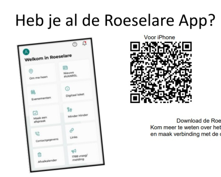 Start met de Roeselare App