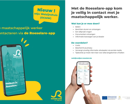 flyer welzijnshuis app